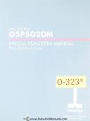 Okuma-Okuma OSP5020M, Automatic function Programming manual 1991-OSP5020M-01